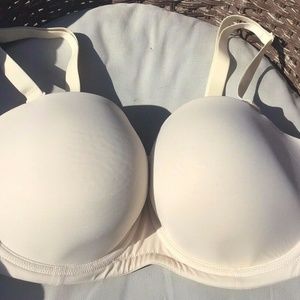 Cacique Strapless Bra Convertible Push Up Underwir